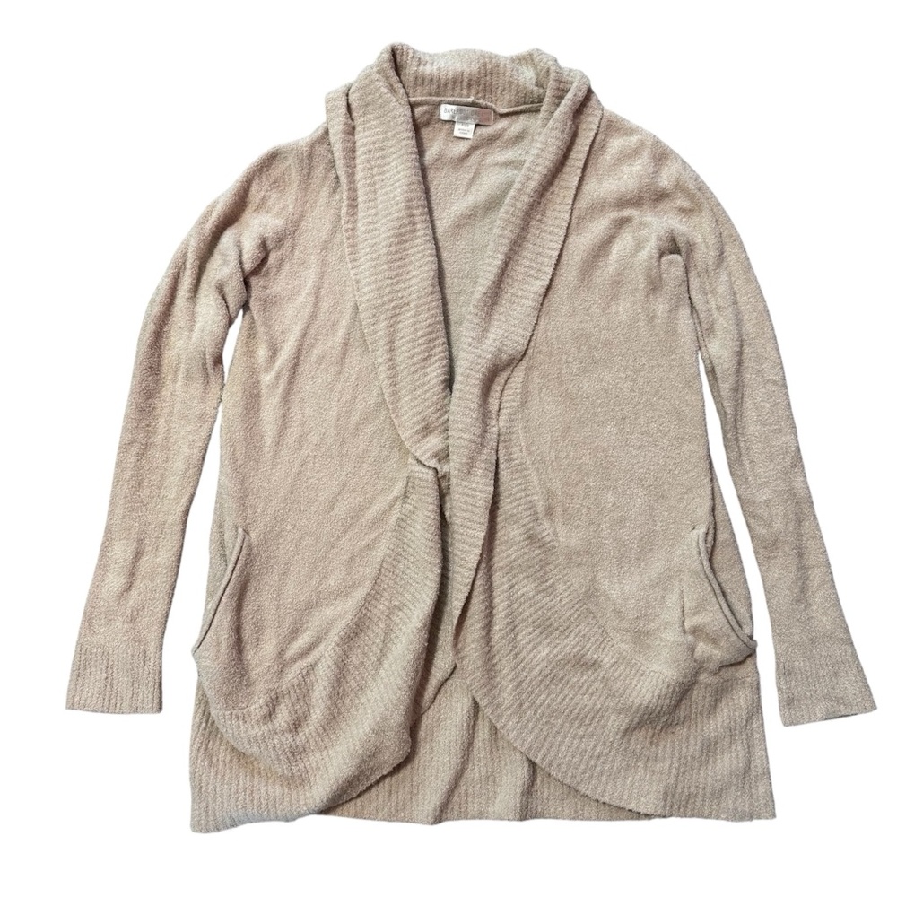 Barefoot Dreams Cozy Open Front Cardigan Sweater Butter Mom Womens Sz XS/S